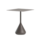 Satellite counter height table 80x 80 cm black pepper