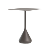 Satellite bar table  80x80cm. Black pepper