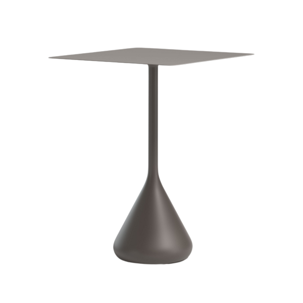 Satellite bar table  80x80cm. Black pepper