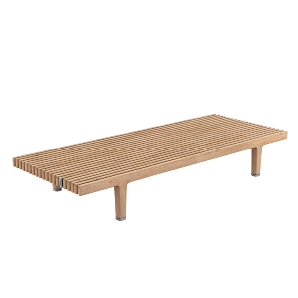 Sealine teak coffee table 174x69cm