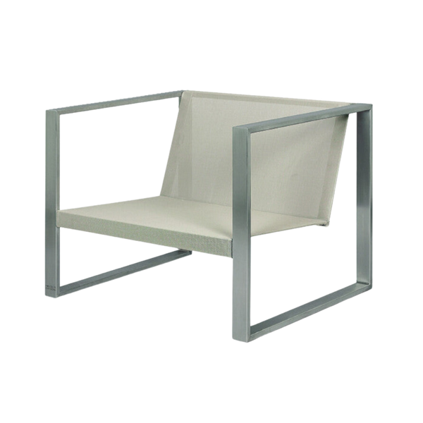 Lounge easy chair Poltrona rvs/cendre batylene