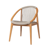 Frida dining chair, untreated teak