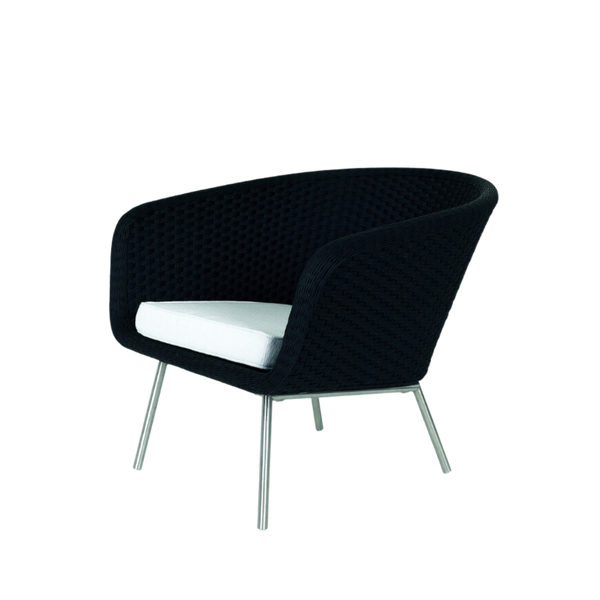 Shell Easy chair zwart
