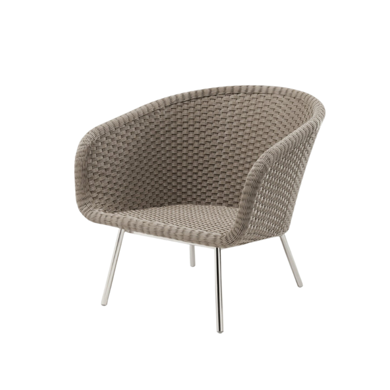 Shell Easy chair cendre