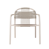 Cleo lounge chair  Dune White/Dune White, excl. Kussen