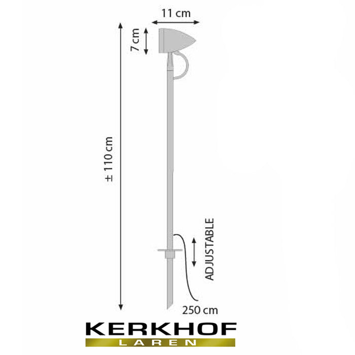 Royal_Botania-Bullet tuinlamp