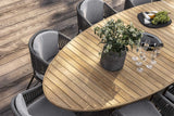 Loreto low dining table ovaal 300