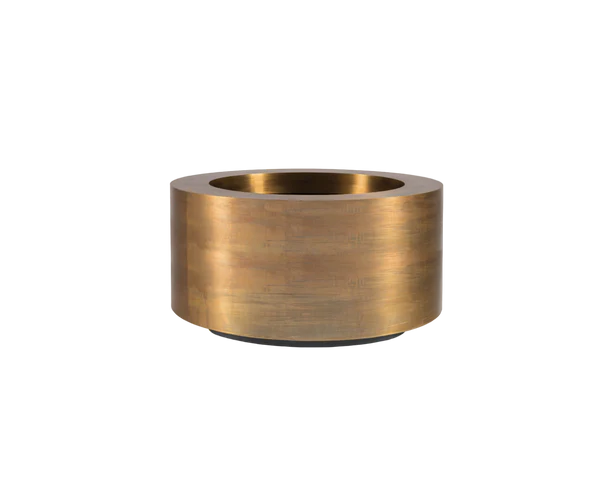 Brass  round Weathered 62 rond