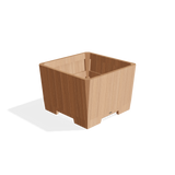Botaniq plantebak teak square 100 x 100 cm