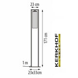 Royal_Botania-Dome-vloerlamp-zwart-met-rookglas