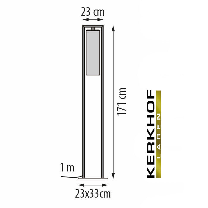 Royal_Botania-Dome-vloerlamp-zwart-met-rookglas