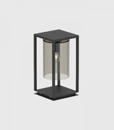 Royal Botania Dome Gate tuinlamp 65 x 30 cm, zwart/rookglas
