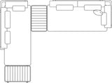 Manutti Flows lounge bank – Showroom model