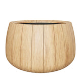 Bariq plantebak teak rond 70 cm