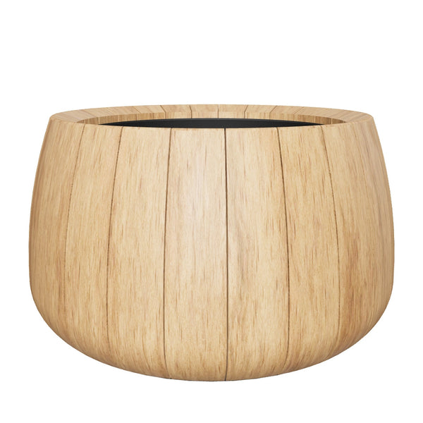 Bariq plantebak teak rond 70 cm