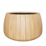 Bariq plantebak teak rond 90 cm