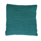 Crochette sierkussen rope - blue slate