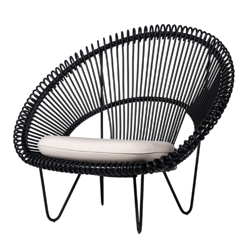 Roy Cocoon black + kussen cat B