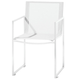 Latona chair white + textiles white