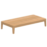 Calypso lounge table 144 x 72, teak/teak