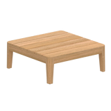 Calypso lounge table 72 x 72, teak/teak