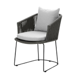 Moments dining chair, grey