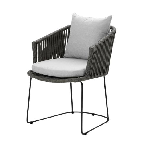Moments dining chair, grey