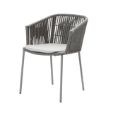 Moments dining chair stapelbaar, grey