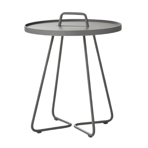 On the Move side table large - Light Grey
