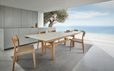 Gloster Rail Teak tafel - Verona Ceramic Top - 240 cm