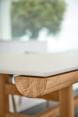 Gloster Rail Teak tafel - Grigio Ceramic Top - 240 cm