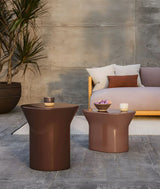 Egadi Low Stool Terracotta