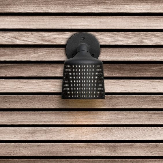 Vipp 551 wandlamp buiten, zwart