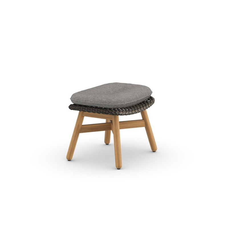 Mbrace footstool arabica/teak