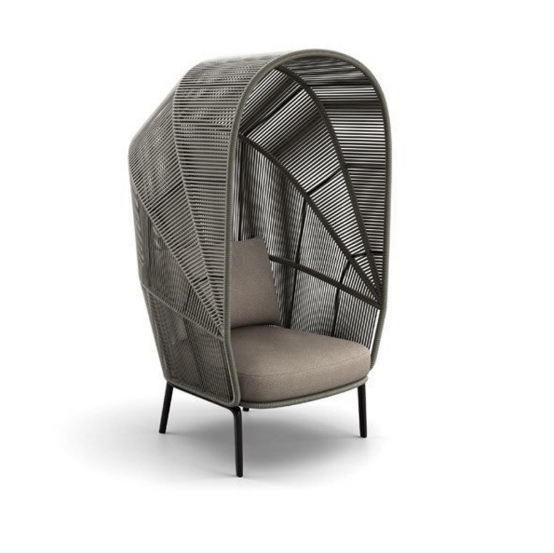 Rilly Cocoon chair taupe touch