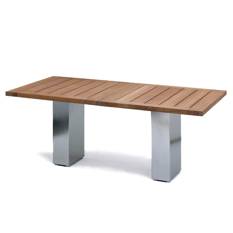 Doble tafel 180 x 90 teak