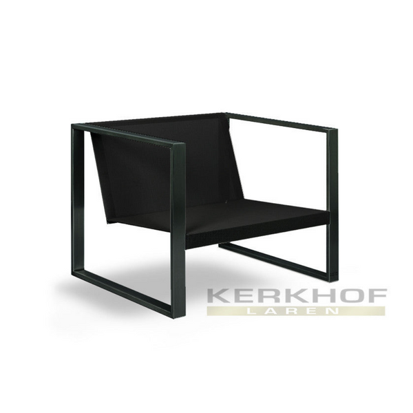 Lounge Poltrona easy chair zwart/zwart