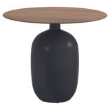 Kasha dining table, 90 cm round, Iron ceramic base