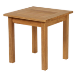 Colchester koffietafel hoog 54x54x54 cm. teak