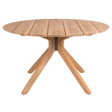 Carmen ronde tafel teak 150cm.