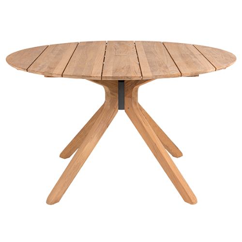 Carmen ronde tafel teak 150cm.