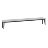 Sunrise bench teak scuro, 300 x 42cm, 51cm hoog