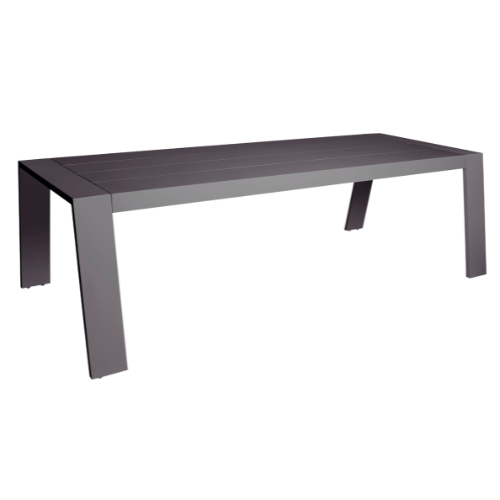 Viking low dining tafel aluminium antraciet 291 cm