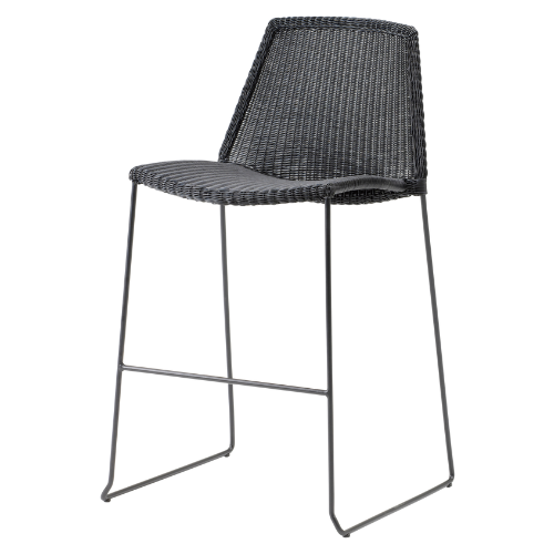 Breeze bar chair black