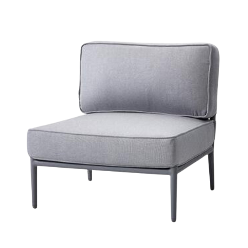 Conic lounge centermodule grey
