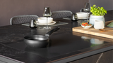Jamie high dining table anthracite with heating elements