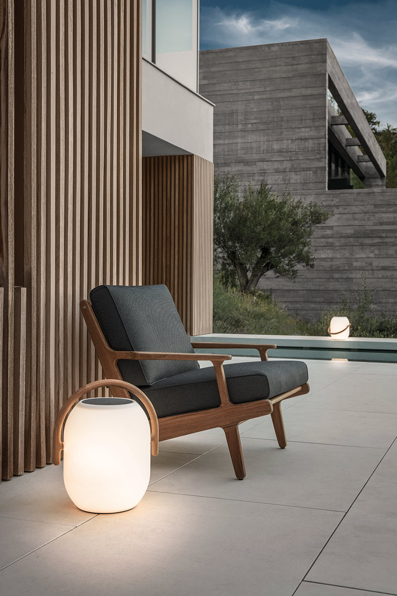 Ambient cocoon teak/wit