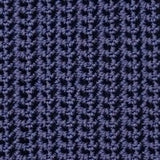 Crochette poef 53cm. rond navy