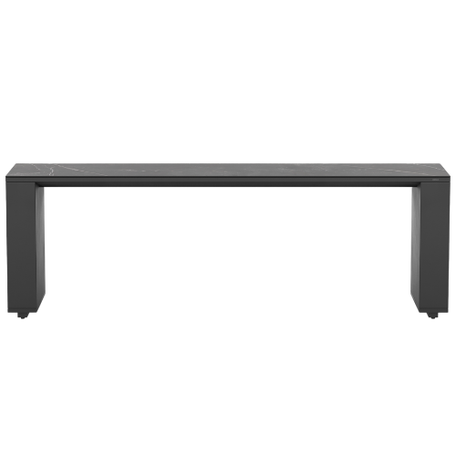 Jamie high dining table anthracite with heating elements