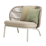 Kodo lounge chair, Dune White/Almond